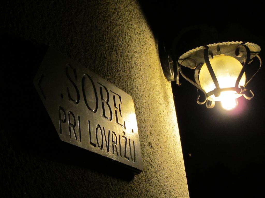 Rooms Pri Lovrizu Kobarid Exteriör bild